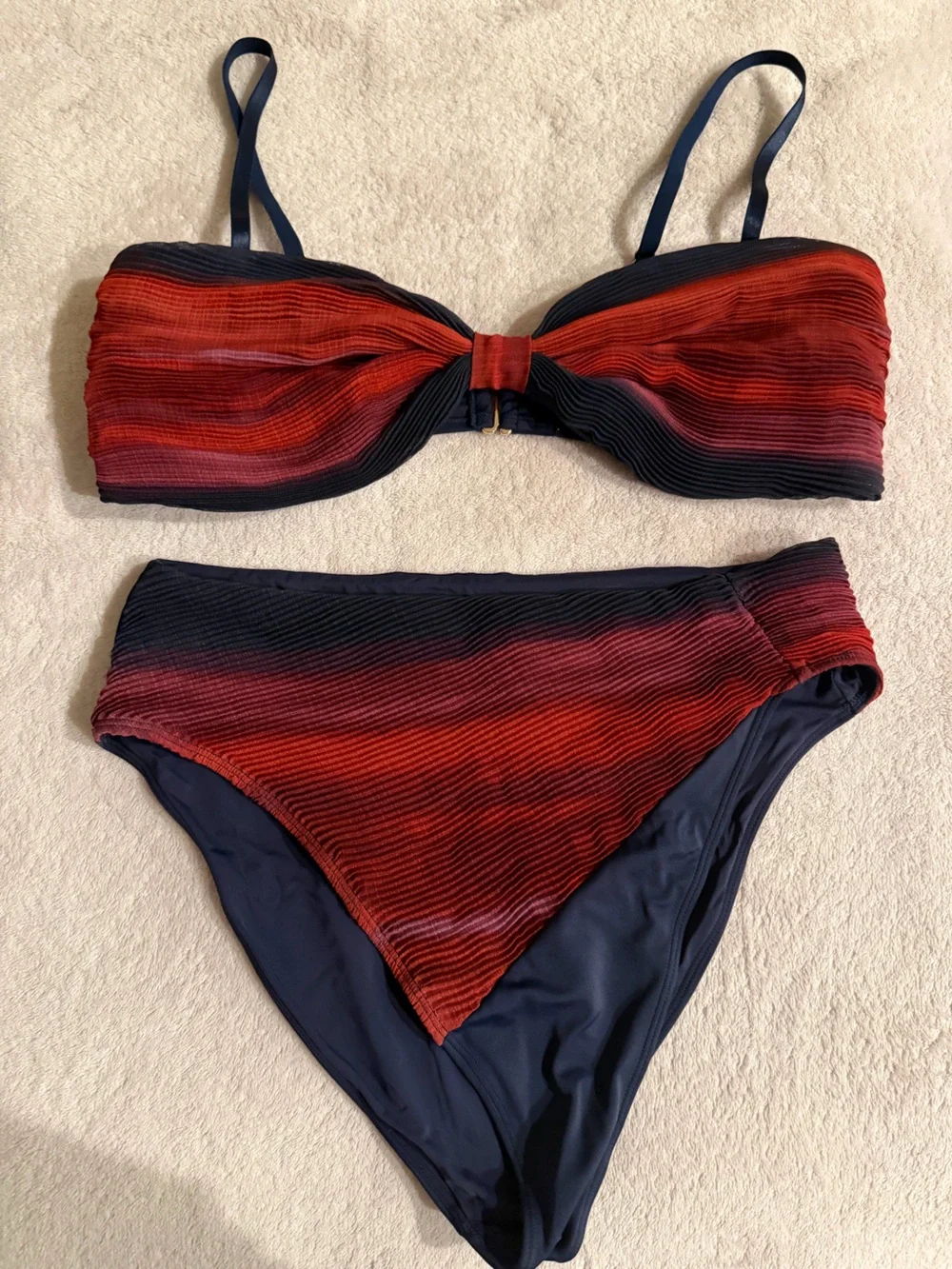 Beach Riot x Free People Seaberry Paula Frida Bikini Top and Bottom